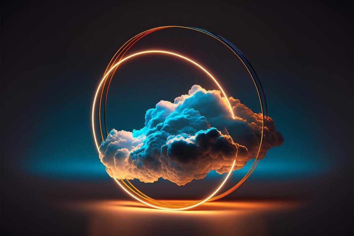 Digital representation of cloud